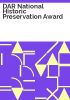 DAR_National_Historic_Preservation_award