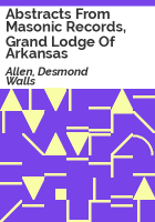 Abstracts_from_Masonic_records__Grand_Lodge_of_Arkansas