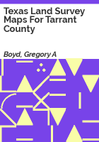 Texas_land_survey_maps_for_Tarrant_County