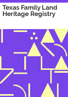 Texas_family_land_heritage_registry