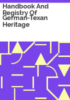 Handbook_and_registry_of_German-Texan_heritage